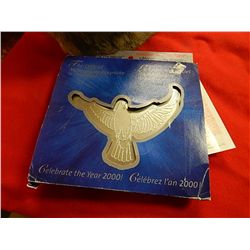 CANADA - MILLENIUM KEEPSAKE FROM CANADA POST - STAMPS AND NICKLE - UNCIRCULATED