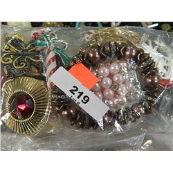 BAG OF ASSORTED JEWELERY