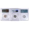 Image 2 : ( 3 ) PCGS GRADED ROOSEVELT DIMES: 1957 Pf-66 CAM, 1962 Pf-67 & 1963 Pf-67 CAM