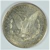 Image 2 : 1889-S MORGAN SILVER DOLLAR, AU-55  reverse rim bump