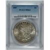 Image 1 : 1887 MORGAN SILVER DOLLAR, PCGS MS-63