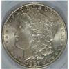 Image 2 : 1887 MORGAN SILVER DOLLAR, PCGS MS-63