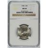 Image 1 : 1940 WASHINGTON QUARTER, NGC MS-64