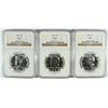Image 1 : LOT OF ( 3 ) 1964 KENNEDY HALF DOLLARS, NGC PROOF-67