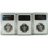Image 2 : LOT OF ( 3 ) 1964 KENNEDY HALF DOLLARS, NGC PROOF-67