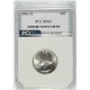 Image 1 : 1964-D WASHINGTON QUARTER, PCI MS-67  TRENDS FOR $1750.00