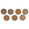 Image 1 : (7) 1909 INDIAN HEAD CENTS