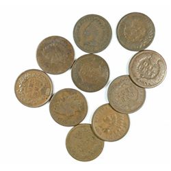 (10) INDIAN HEAD CENTS (76, 78, 80, 81, 82, 83, 84, 85, 86, 87)