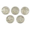 Image 2 : (5) 1913 II BUFFALO NICKELS