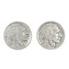 Image 1 : (2) 1926-D BUFFALO NICKELS