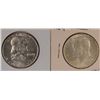 Image 1 : LOT of (2) BU SILVER HALF DOLLARS, 1958-D & 1964