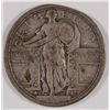 Image 1 : 1917-D TYPE 1 STANDING LIBERTY QUARTER VF SCRATCH