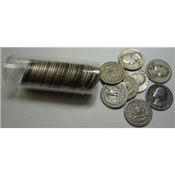 LOT OF 38 SILVER WASHINGTON QUARTERS