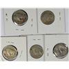 Image 2 : (5) 1937-S BUFFALO NICKELS