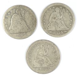 (3) SEATED QUARTERS (53, 54, 56)