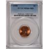 Image 1 : 1958 LINCOLN CENT PCGS MS-66+ RED