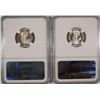 Image 2 : 1944 & 1937 MERCURY DIMES NGC MS-66