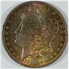 Image 1 : 1886 MORGAN DOLLAR GEM BU (AMAZING TONING)