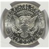 Image 3 : 1964 KENNEDY HALF DOLLAR, NGC MS-65  TONING ON OBVERSE