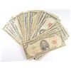 Image 1 : ( 25 ) $5.00 U.S. RED SEAL NOTES, AVE. CIRCULATED