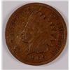 Image 1 : 1909-S INDIAN ONE CENT FINE, MINOR SPOTS OBV