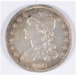 1838 BUST QUARTER AU+ NICE