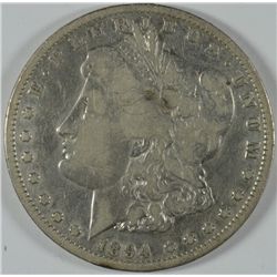 1894 MORGAN DOLLAR F/VF