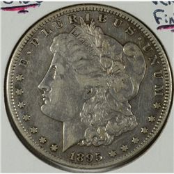 1895-S MORGAN DOLLAR VF