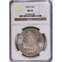 1879-S MORGAN DOLLAR NGC MS-63