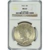 Image 1 : 1923 PEACE DOLLAR NGC MS-63
