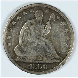 1856-O SEATED LIBERTY HALF DOLLAR FINE-15