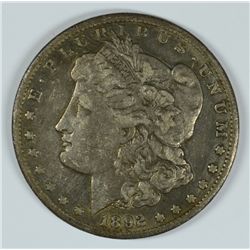 1892-CC MORGAN DOLLAR FINE