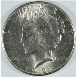 1923-S PEACE DOLLAR AU