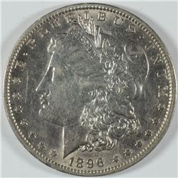 1896-O MORGAN DOLLAR AU-55