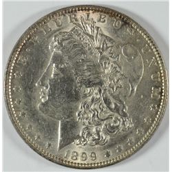 1899 MORGAN DOLLAR AU