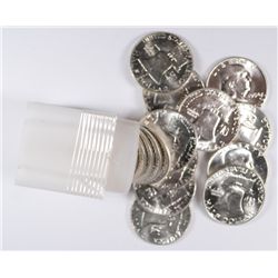 ( 18 )  GEM BU FRANKLIN HALF DOLLARS-1954 AND 1954-D