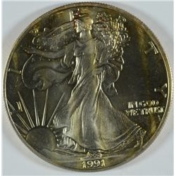 UNCIRCULATED 1991 AMERICAN SILVER EAGLE