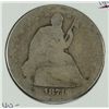 Image 1 : 1871-S SEATED LIBERTY HALF DOLLAR AG/G