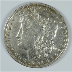 1894 MORGAN DOLLAR AU
