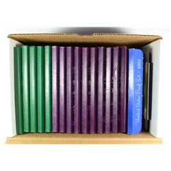 1983 THRU 1998 U.S. PROOF SETS IN NICE ORIGINAL MINT PACKAGING  ( 16 ) SETS
