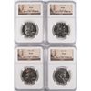 Image 1 : LOT OF ( 4 ) 1963 FRANKLIN HALF DOLLARS, NGC  PROOF-66