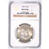 Image 1 : 1949-D FRANKLKIN HALF DOLLAR, NGC MS-63 FBL
