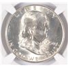 Image 3 : 1950-D FRANKLIN HALF DOLLAR, NGC MS-63 FBL