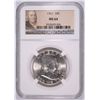 Image 1 : 1961 FRANKLIN HALF DOLLAR, NGC MS-64