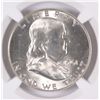 Image 2 : 1961-D FRANKLIN HALF DOLLAR, NGC MS-64