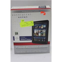 PANDIGITAL 7" COLOR MULTIMEDIA E-READER ON CHOICE