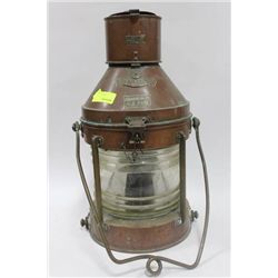 ANTIQUE 1911 METEORITE LANTERN