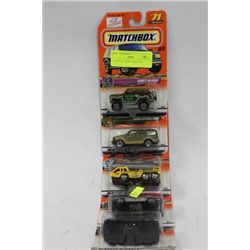 SLEEVE OF MATCHBOX CARS