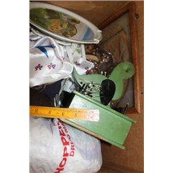 ESTATE BOX OF MISC COLLECTIBLES