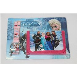 DISNEY FROZEN WATCH AND WALLET GIFT SET